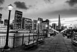 Transamerica Pyramid Pier 7 Black and White Horizontal Transamerica Pyramid Pier 7 black and white