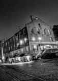 Savannah Cotton Exchange Black and White Vertical Savannah Cotton Exchange black and white