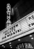Savannah Theater Black and White Vertical Savannah Theater black and white