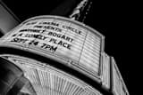 Scad Theater Marquee Black and White Horizontal Scad Theater Marquee black and white