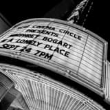 Scad Theater Marquee Black and White Square Scad Theater Marquee black and white