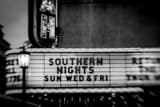 Southern Nights Savannah Theater Black and White Horizontal Southern Nights Savannah Theater black and white