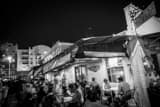 Vinnie Van Go Go Pizzeria Black and White Horizontal Vinnie Van Go Go Pizzeria black and white