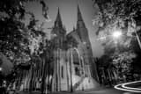Wesley Monumental Telfair Square Black and White Horizontal Wesley Monumental Telfair Square black and white