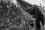 William Jasper Flag Monument Black and White Horizontal William Jasper Flag Monument black and white