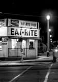 Eat Rite Diner Black and White Vertical Eat Rite Diner black and white