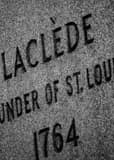 Founder Of St Louis Black and White Vertical Founder Of St Louis black and white