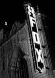 Fox Theater Black and White Vertical Fox Theater black and white