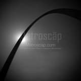 Gateway Arch Backlit By Sun Black and White Square Gateway Arch Backlit By Sun black and white