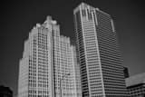 Southwestern Bell Hq Building Black and White Horizontal Southwestern Bell Hq Building black and white