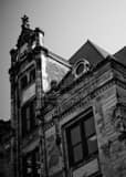 St Louis City Hall Building Black and White Vertical St Louis City Hall Building black and white