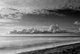 Gulf Of Mexico Black and White Horizontal Gulf Of Mexico black and white