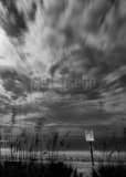 St Pete Beach Black and White Vertical St Pete Beach black and white