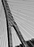 Steubenville Bridge Black and White Vertical Steubenville Bridge black and white