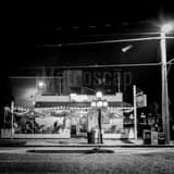 Alaskan Tacos Ybor City Black and White Square Alaskan Tacos Ybor City black and white