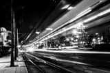 Channelside Drive Tampa Riverwalk Black and White Horizontal Channelside Drive Tampa Riverwalk black and white