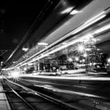 Channelside Drive Tampa Riverwalk Black and White Square Channelside Drive Tampa Riverwalk black and white