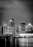 Downtown Tampa Black and White Vertical Downtown Tampa black and white