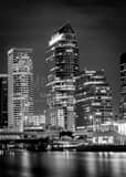 Downtown Tampa Florida City Skyline Black and White Vertical Downtown Tampa Florida City Skyline black and white