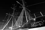 Jose Gasparilla Pirate Ship Black and White Horizontal Jose Gasparilla Pirate Ship black and white