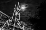 Tampa Bay Lightning Bolts Black and White Horizontal Tampa Bay Lightning Bolts black and white