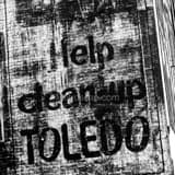 Clean Up Toledo Mural Black and White Square Clean Up Toledo Mural black and white