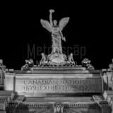 Canadian National Exhibition Black and White Square Canadian National Exhibition black and white