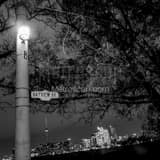 Toronto Skyline Black and White Square Toronto Skyline black and white