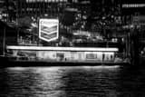 Chevron Station Burrard Inlet Black and White Horizontal Chevron Station Burrard Inlet black and white