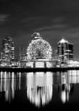 Telus Science World Dome Black and White Vertical Telus Science World Dome black and white