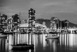 Vancouver Skyline Toward Yaletown Black and White Horizontal Vancouver Skyline Toward Yaletown black and white