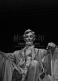 Abraham Lincoln Statue Lincoln Memorial Black and White Vertical Abraham Lincoln Statue Lincoln Memorial black and white