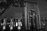 Atlantic Pavilion Ww2 Memorial Black and White Horizontal Atlantic Pavilion Ww2 Memorial black and white