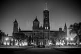Smithsonian Castle Black and White Horizontal Smithsonian Castle black and white