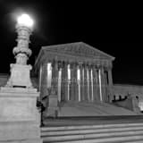 Supreme Court Black and White Square Supreme Court black and white