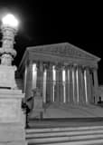 Supreme Court Black and White Vertical Supreme Court black and white