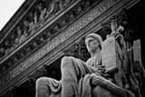 Supreme Court Capstone Black and White Horizontal Supreme Court Capstone black and white