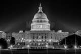 United States Capitol Building Black and White Horizontal United States Capitol Building black and white