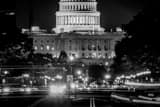 Us Capitol Building From Pennsylvania Ave Black and White Horizontal Us Capitol Building From Pennsylvania Ave black and white