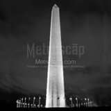 Washington Monument Black and White Square Washington Monument black and white