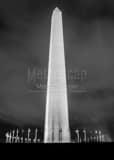Washington Monument Black and White Vertical Washington Monument black and white