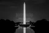Washington Monument From Lincoln Memorial Black and White Horizontal Washington Monument From Lincoln Memorial black and white
