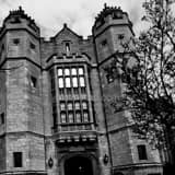 Jones Hall Youngstown State Campus Black and White Square Jones Hall Youngstown State Campus black and white