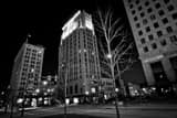 Youngstown Federal Plaza Black and White Horizontal Youngstown Federal Plaza black and white