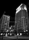 Youngstown Federal Plaza Black and White Vertical Youngstown Federal Plaza black and white