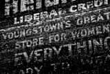 Youngstown Liberal Credit Black and White Horizontal Youngstown Liberal Credit black and white