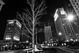 Youngstown Market Street Black and White Horizontal Youngstown Market Street black and white