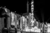 The Pantages Theatre on Hollywood Blvd. black and white Pictures Horizontal The Pantages Theatre on Hollywood Blvd. black and white Pictures